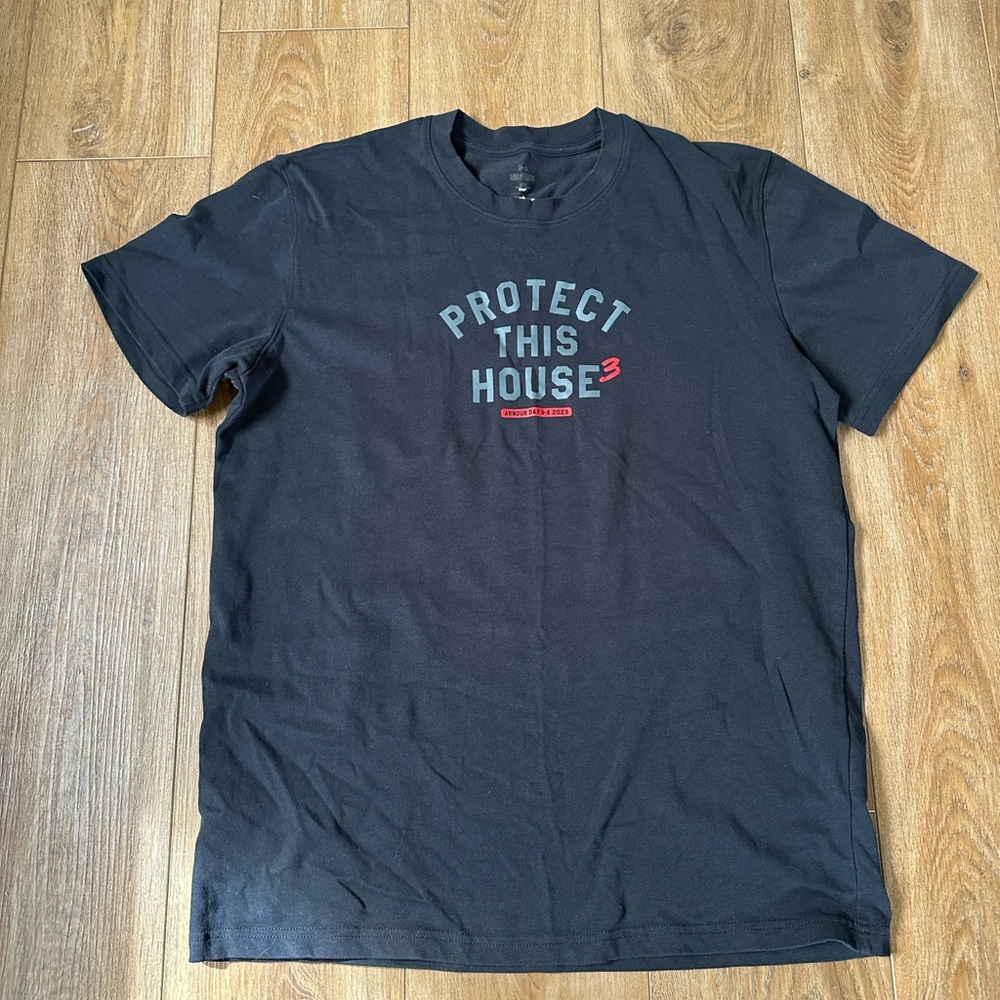 Under Armour Black Graphic T-Shirt for Men
